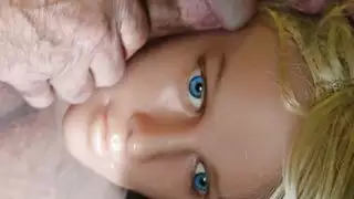 إيلاج مزدوج ومص عميق مع عضو ضخم