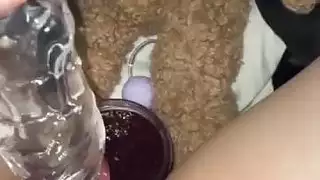 وليمة فرج وردي: فتيات مراهقات تستمني بملذات حلوة في لوس أنجلوس